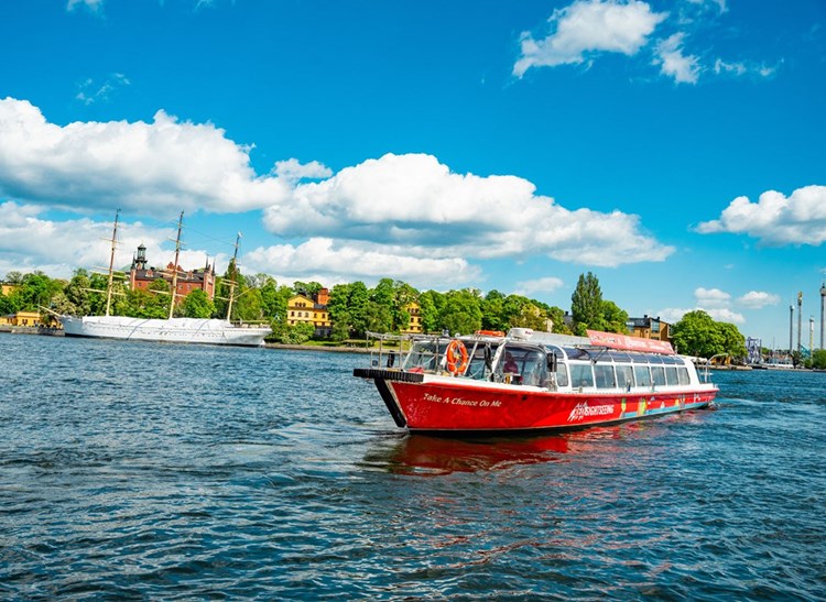 Stockholm med Hop-On Hop-Off Boat