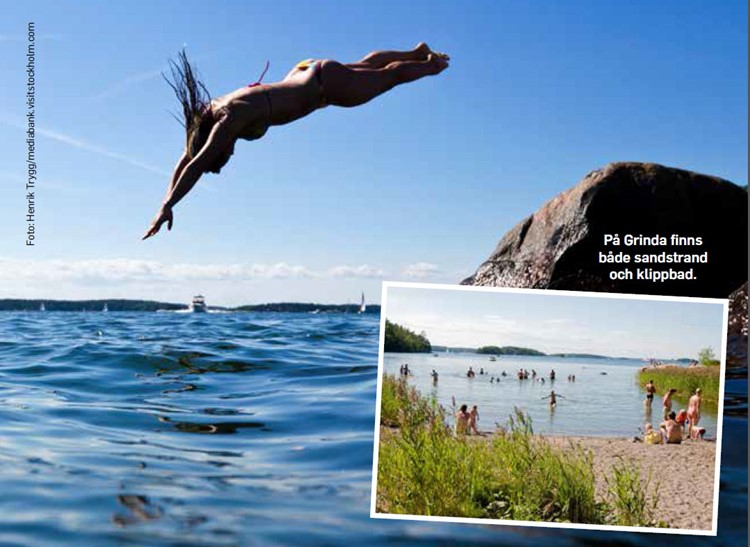 BADA I MELLERSTA SKÄRGÅRDEN