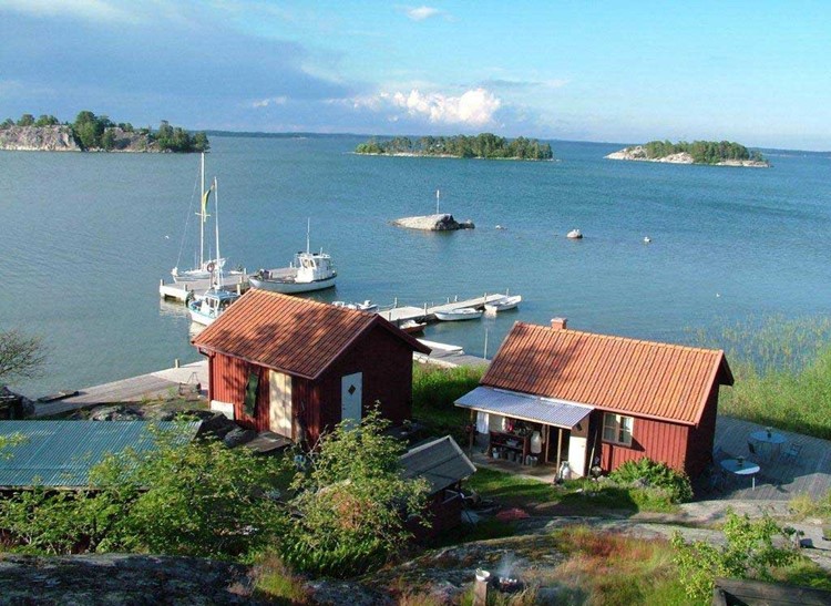 Genuin skärgårdskänsla i Kråmö Skärgårdsby