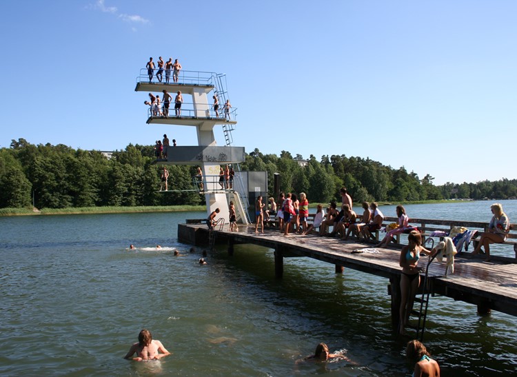 Nickstaviken – Nynäshamns populära havsbad