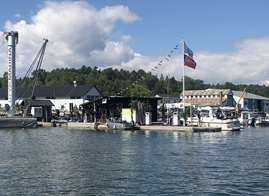 Dyvik Marina–Sjömack, Sjöbutik, Sommarcafe