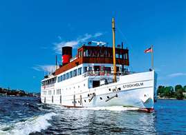 Båtresa till Vaxholm från Stockholm