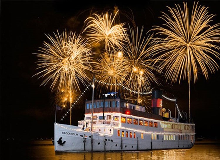 Nyårskryssning i Stockholm