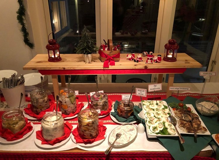 Julbord på Solbrännan