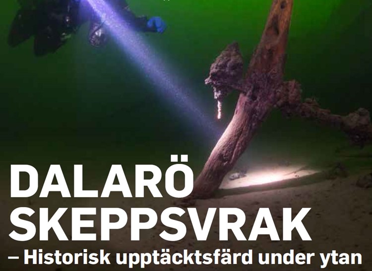 DALARÖ SKEPPSVRAK – Historisk upptäcktsfärd under ytan