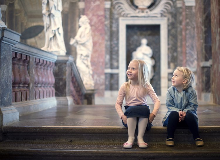 Målning av Sofia Albertina. Av Jacob Björk efter Gustaf Lundberg. Foto: Alexis Daflos/Kungligaslotten.se